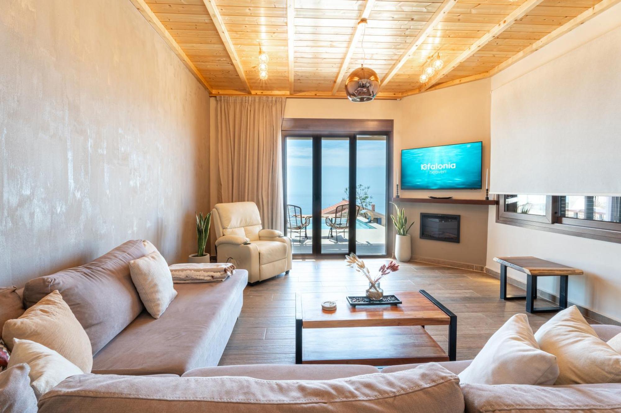 Kefalonia Heaven Villa Vlachata Ngoại thất bức ảnh